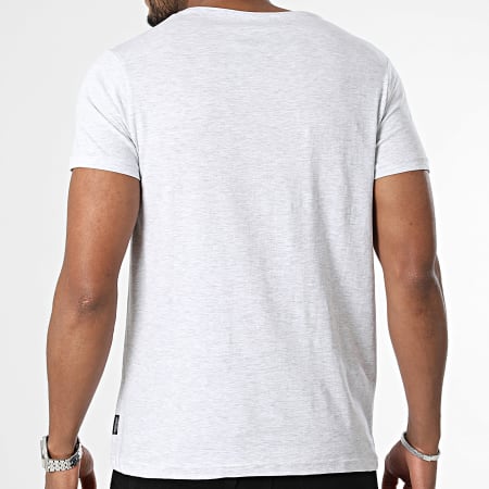 La Maison Blaggio - Camiseta gris jaspeada