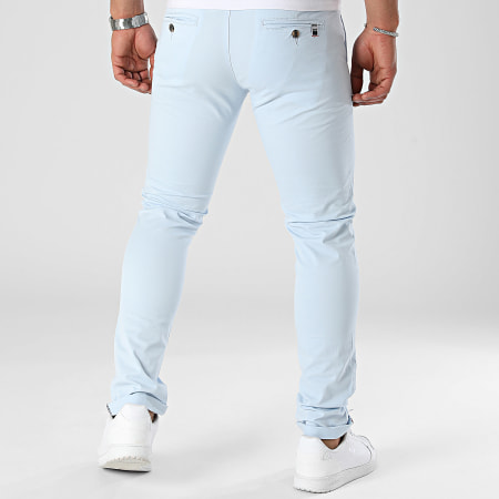 La Maison Blaggio - Pantalones chinos azul claro