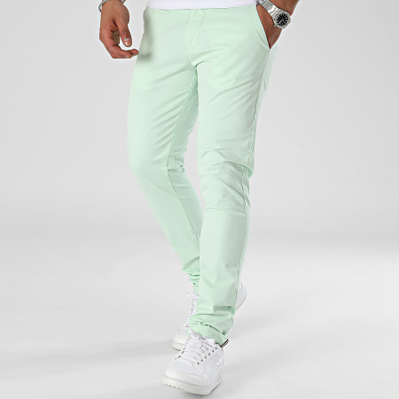 La Maison Blaggio - Pantaloni chino verde chiaro