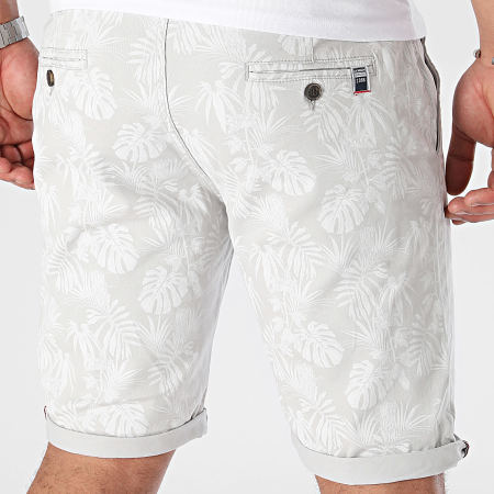 Classic Series - Lichtgrijze witte chino shorts