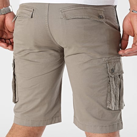 La Maison Blaggio - Pantalones cortos cargo caqui verdes
