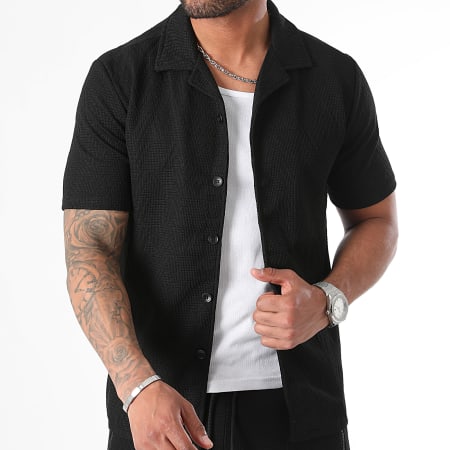 LBO - Chemise Manches Courtes 0195 Noir