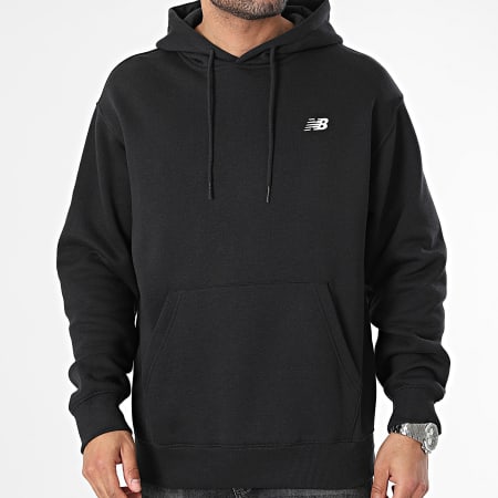 New Balance - MT41511 Sudadera con capucha Negra