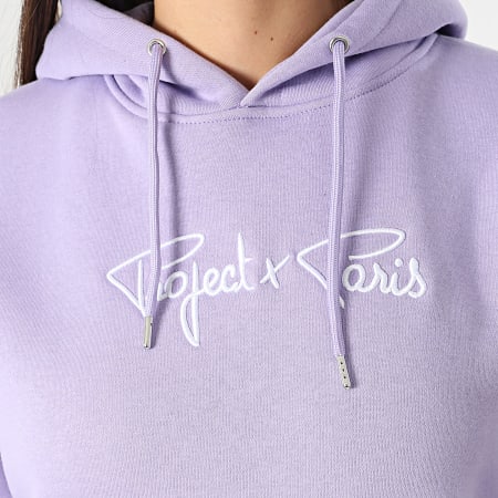 Project X Paris - Sweat Capuche Femme F222138 Violet