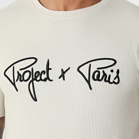 Project X Paris - Maglietta T221011 Beige