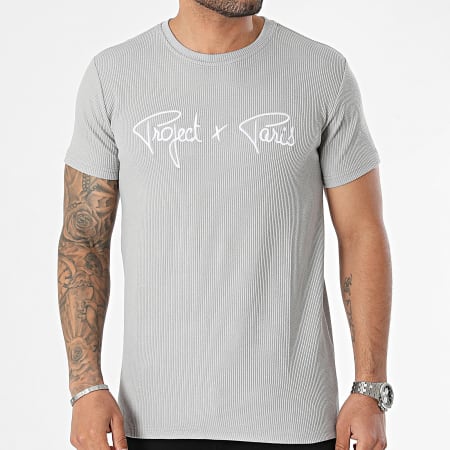 Project X Paris - Tee Shirt T221011 Gris