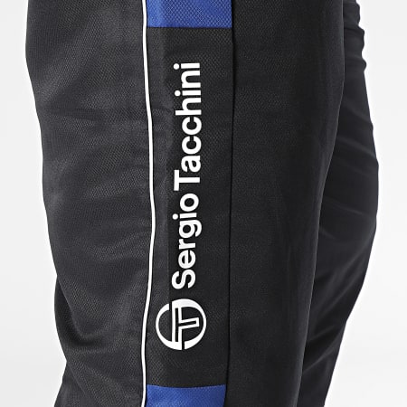 Sergio Tacchini - Vabita 39552 Pantaloncini da jogging nero blu reale