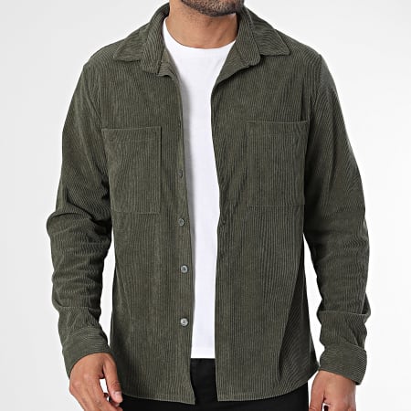 Uniplay - Camisa Manga Larga Verde Caqui