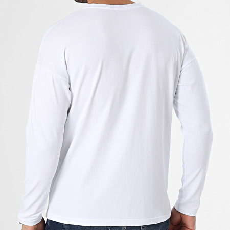 Uniplay - Camiseta blanca de manga larga