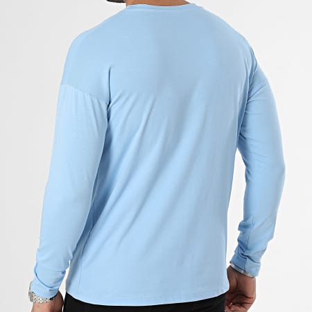 Uniplay - Tee Shirt Manches Longues Bleu Clair