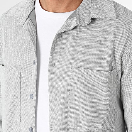 Uniplay - Camisa gris de manga larga