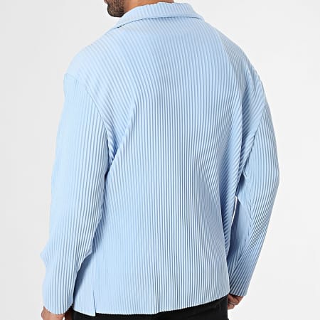 Uniplay - Camisa azul claro de manga larga