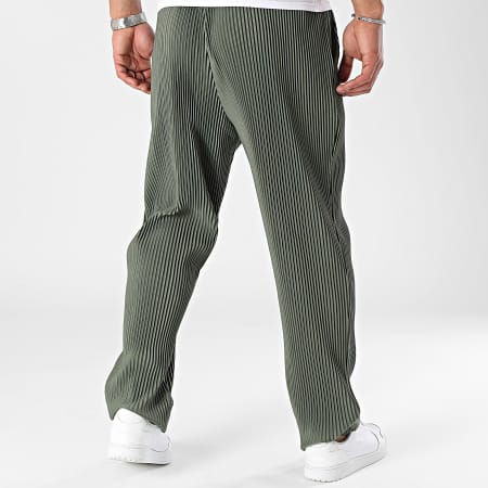 Uniplay - Pantalones anchos verde caqui oscuro