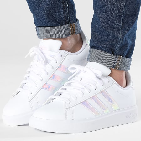 Adidas Sportswear - Sneakers Grand Court 2.0 Donna ID2989 Cloud White Cloud White Clear Pink