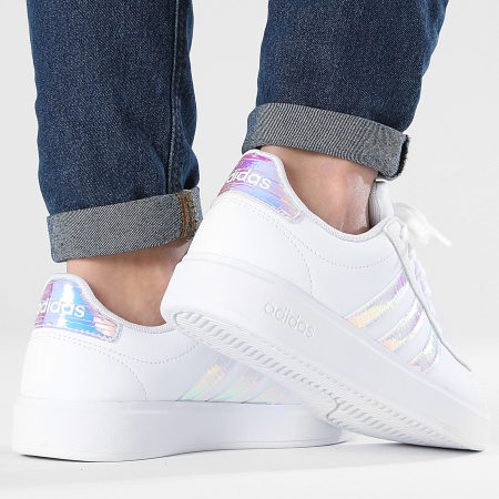 Adidas Sportswear - Sneakers Grand Court 2.0 Donna ID2989 Cloud White Cloud White Clear Pink