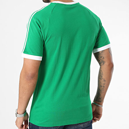 adidas - Pack De 2 Camisetas De 3 Rayas IA4845 IM0410 Negro Verde