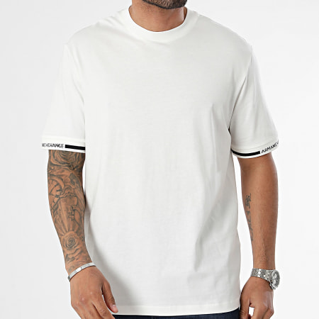 Armani Exchange - Camiseta 3DZTLR-ZJLFZ Blanco