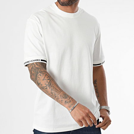 Armani Exchange - Camiseta 3DZTLR-ZJLFZ Blanco