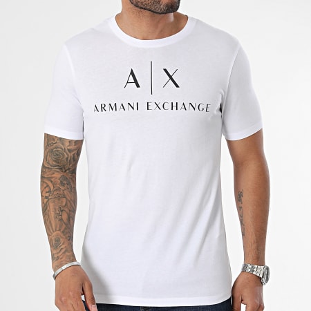 Armani Exchange - Maglietta slim 8NZTCJ-Z8H4Z Bianco