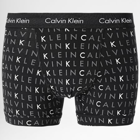 Calvin Klein - Set De 6 Boxers U2662G Negro Gris Heather