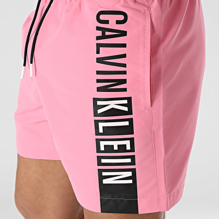 Calvin Klein - Pantalón corto con cordón Graphic 0991 Rosa