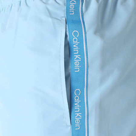 Calvin Klein - Shorts de baño con cordón 0956 Azul real