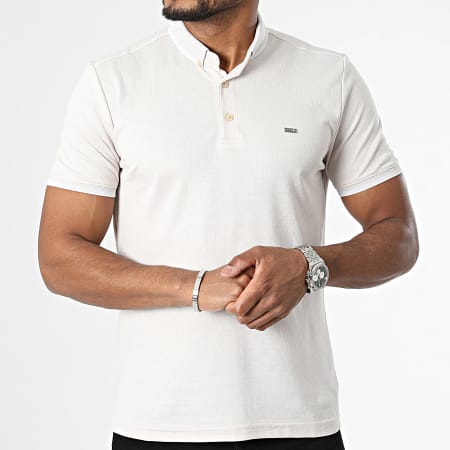Classic Series - Polo Manches Courtes Slim Beige