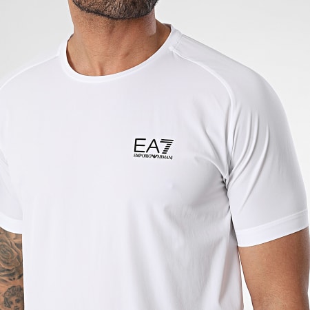 EA7 Emporio Armani - Ensemble Tee Shirt Et Short Jogging 8NPV03-PNDDZ Blanc