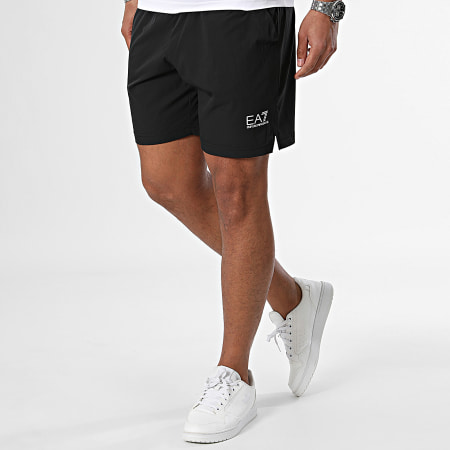EA7 Emporio Armani - Set di maglietta e pantaloncini da jogging 8NPV03-PNDDZ Bianco