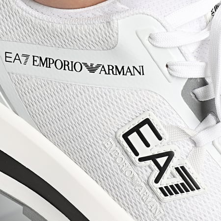 EA7 Emporio Armani - X8X089 XK234 Bianco Nero Griffin Sneakers da allenamento