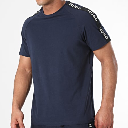 HUGO - Ensemble Tee Shirt Et Short Jogging Sporty Logo 50504270 50496996 Bleu Marine