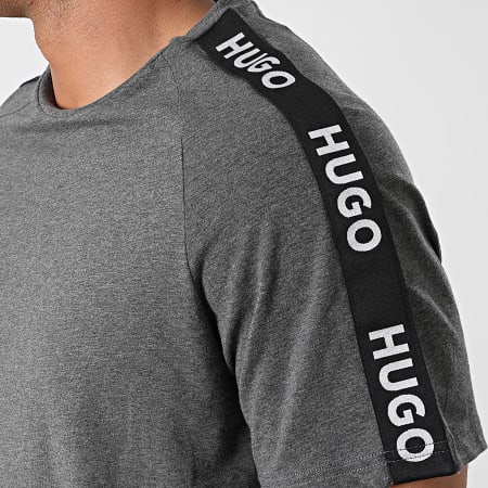 HUGO - Ensemble Tee Shirt Et Short Jogging Sporty Logo 50504270 50496996 Gris Chiné