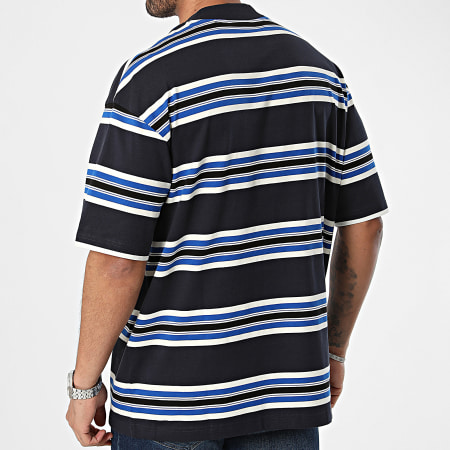 Hugo Blue - Natinolo Stripe Tee Shirt 50511001 Blu navy