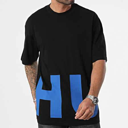 Hugo Blue - Tee Shirt Oversize Large Nannavaro 50509840 Noir