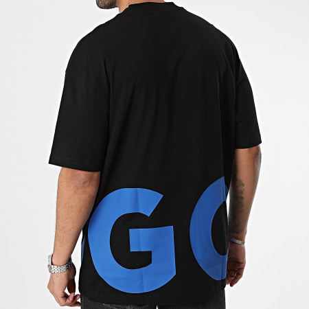 Hugo Blue - Tee Shirt Oversize Large Nannavaro 50509840 Negro