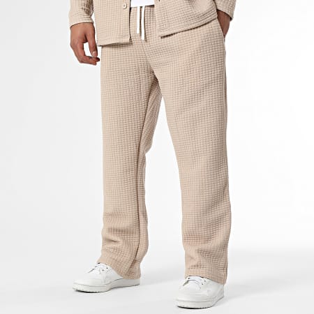Ikao - Set camicia e pantaloni beige