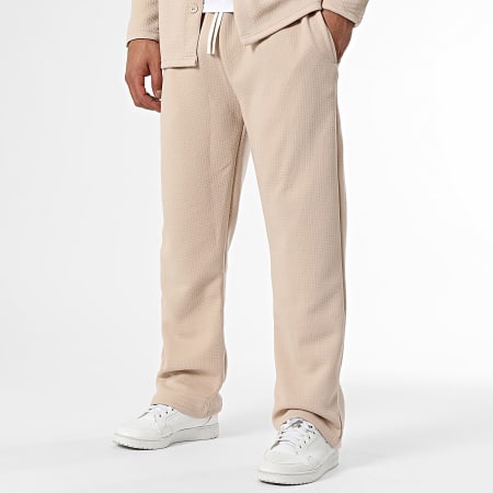 Ikao - Set camicia e pantaloni beige