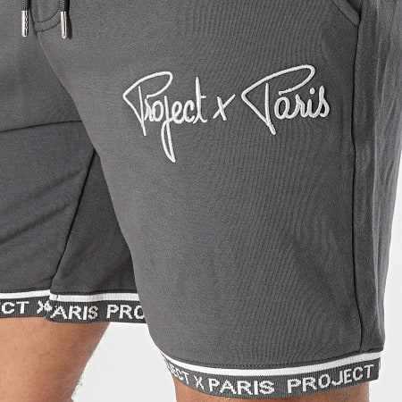 Project X Paris - Pantalón Corto 2340019 Gris Carbón