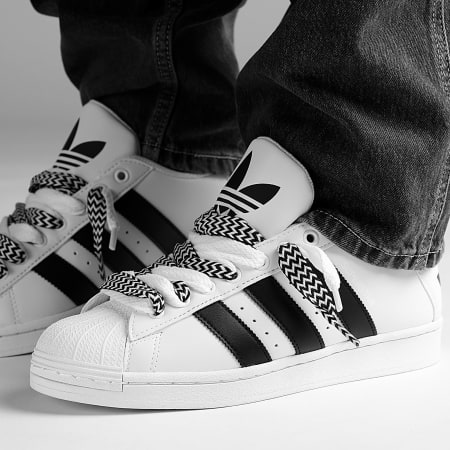 Adidas Originals - Cestini Superstar IF1585 Superlaced Footwear White Core Black Fornitore Colore