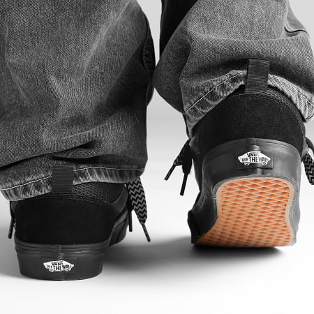 Vans - Knu Skool Superlaced Sneakers 9QCBKA1 Nero Nero Bianco