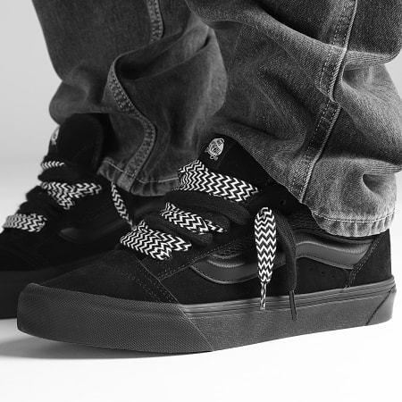 Vans - Knu Skool Superlaced Sneakers 9QCBKA1 Negro Negro Blanco