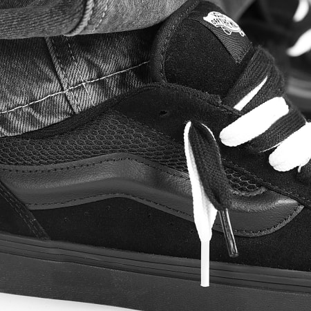 Vans - Knu Skool Superlaced Sneakers 9QCBKA1 Nero Nero Bianco
