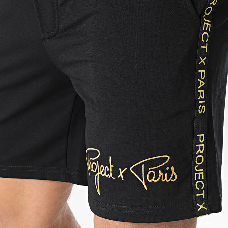 Project X Paris - Pantaloncini da jogging 2440095 Nero Giallo