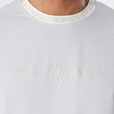 Project X Paris - Tee Shirt Oversize 2210218 Bleu Clair