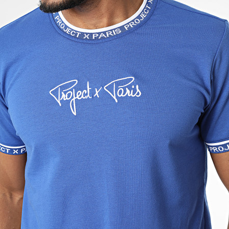 Project X Paris - Tee Shirt 2310019 Bleu Roi