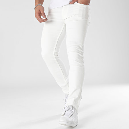 Tommy Hilfiger - Houston Slim Jeans affusolati 1391 Bianco