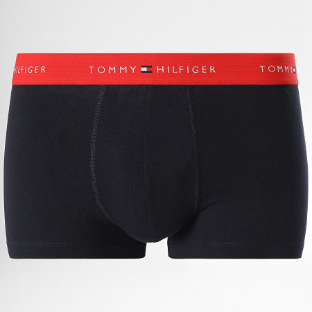 Tommy Hilfiger - Lot De 5 Boxers 3061 Noir Rouge Bleu Clair Blanc Vert