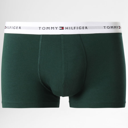 Tommy Hilfiger - Set di 3 boxer 2761 verde kaki blu navy verde