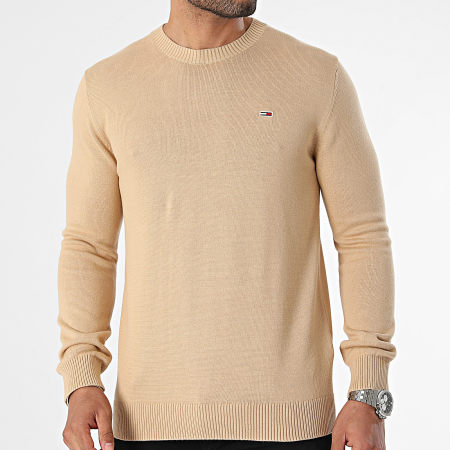 Tommy Jeans - Jersey Slim Essential 8895 Camel