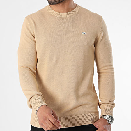 Tommy Jeans - Jersey Slim Essential 8895 Camel